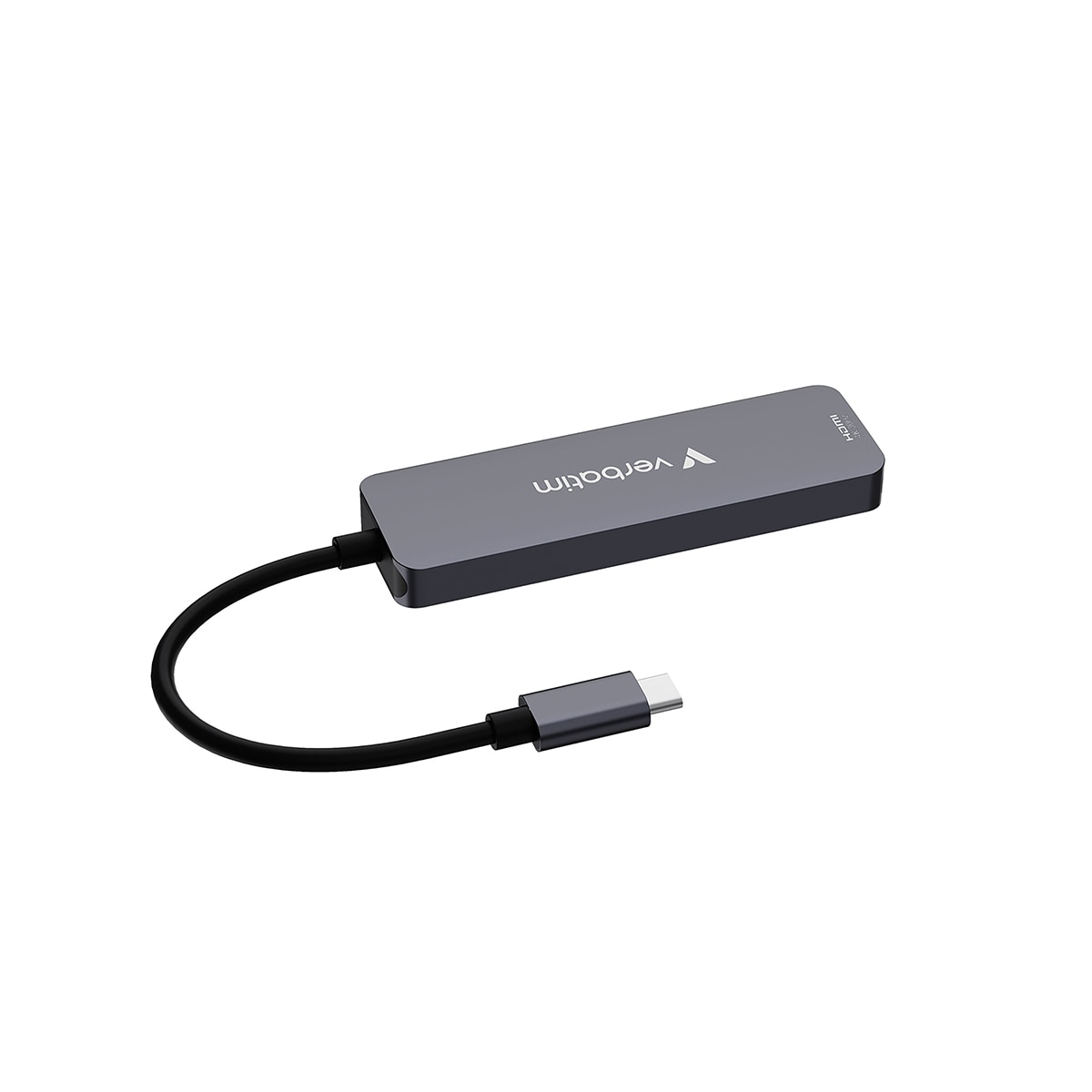 Hub Multipuerto Verbetim USB-C 4 Puertos